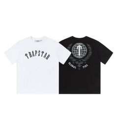 Trapstar global ties tee black white