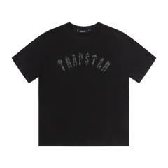 Trapstar global ties tee black white