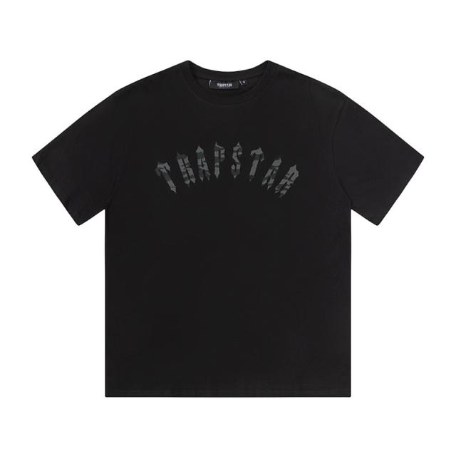 Trapstar global ties tee black white