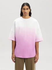 Palm Angels Gradient Pink White T-Shirt