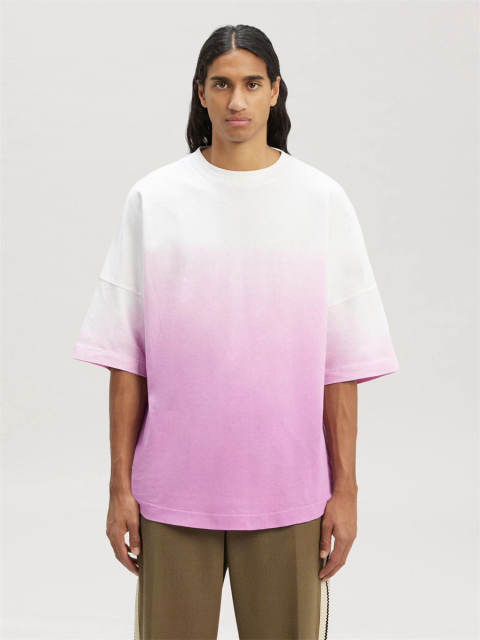 Palm Angels Gradient Pink White T-Shirt