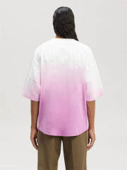 Palm Angels Gradient Pink White T-Shirt