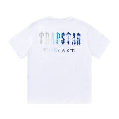 Trapstar Blue Sky T Logo T-Shirt Black White