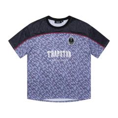Trapstar 22 Football Jersey (Black Red Gray)