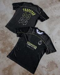 Trapstar 22 Football Jersey (Black Red Gray)