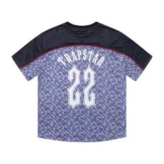 Trapstar 22 Football Jersey (Black Red Gray)