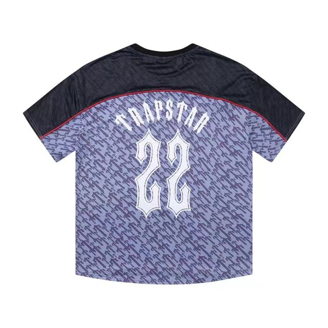 Trapstar 22 Football Jersey (Black Red Gray)