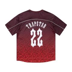 Trapstar 22 Football Jersey (Black Red Gray)