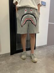 Bape Classic Shark Face Shorts Black/Gray