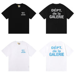 1:1 Quality GALLERY DEPT de la GALERIE Blue Fonts Clean Fits T-Shirt