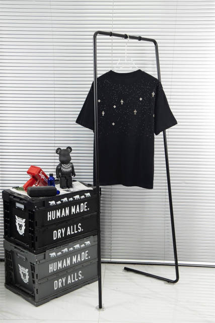Chr0me Heart All Over Small Metal Cross T-Shirt