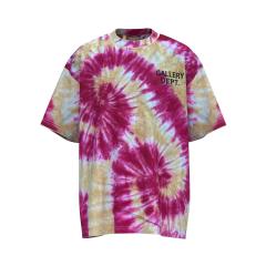 1:1 Quality Gallery Dept Tie Dye T-Shirts Pink