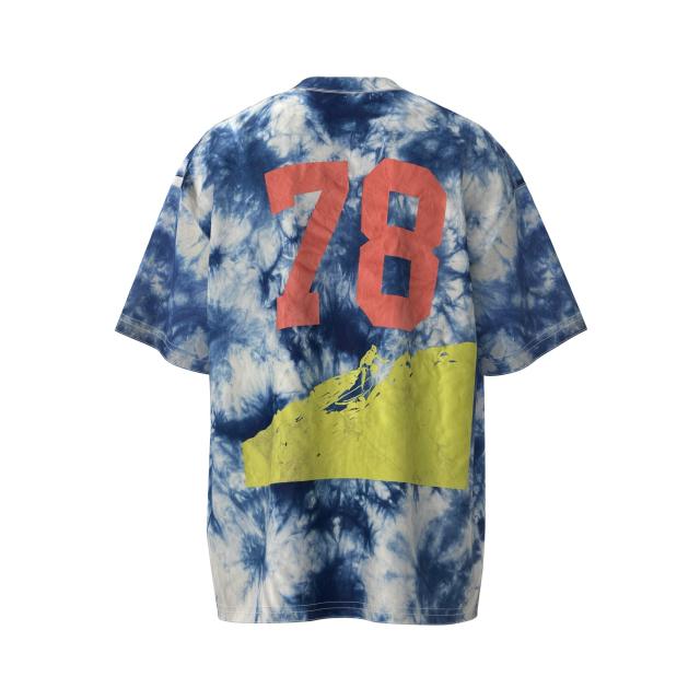 1:1 Quality Gallery Dept Tie Dye T-Shirts Blue