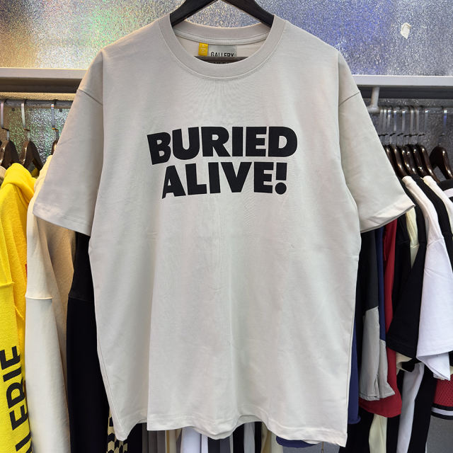 1:1 Quality Gallery Dept Buried Alive T-Shirt Black Gray