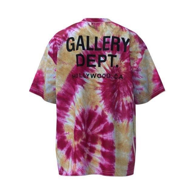 1:1 Quality Gallery Dept Tie Dye T-Shirts Pink