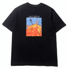 Travis Scott Cactus Jack Match Men T-Shirt Black White