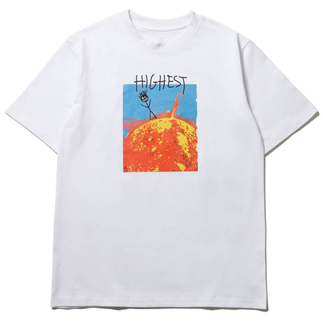 Travis Scott Cactus Jack Match Men T-Shirt Black White
