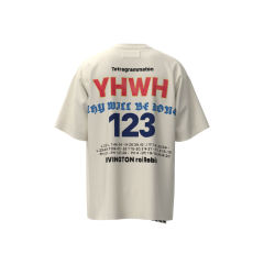 RRR123 x MRKT Pop Up Cross T-Shirt Black Beige