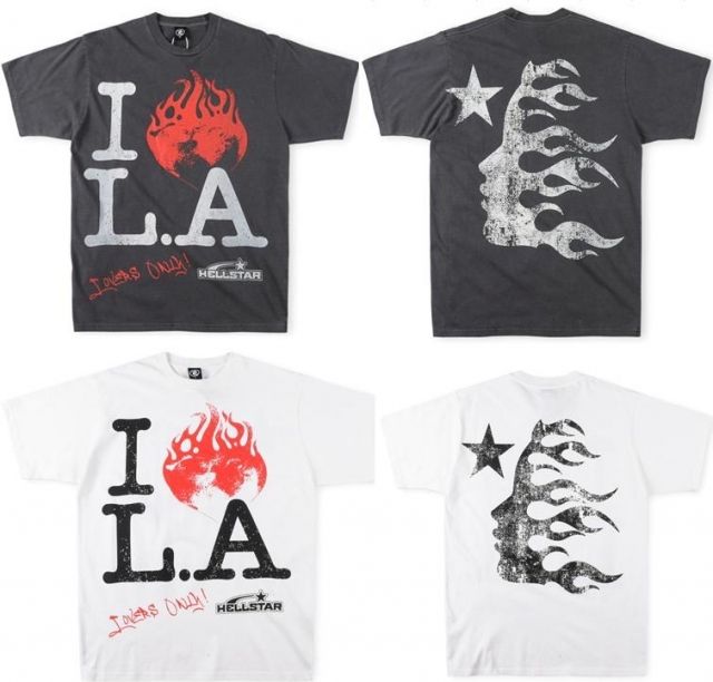 Hellstar studios I Love LA tee