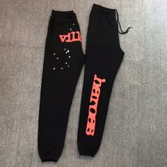 Spider Heroes ViIIains Hoodie Pants Tracksuit Black Red