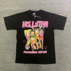 Hellstar Paradise Girls Tee T-Shirt Black White