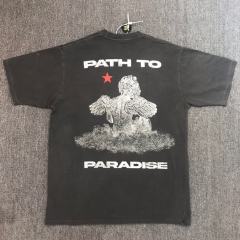 Hellstar Studios Path to Paradise Tee T-Shirt Black Gray White