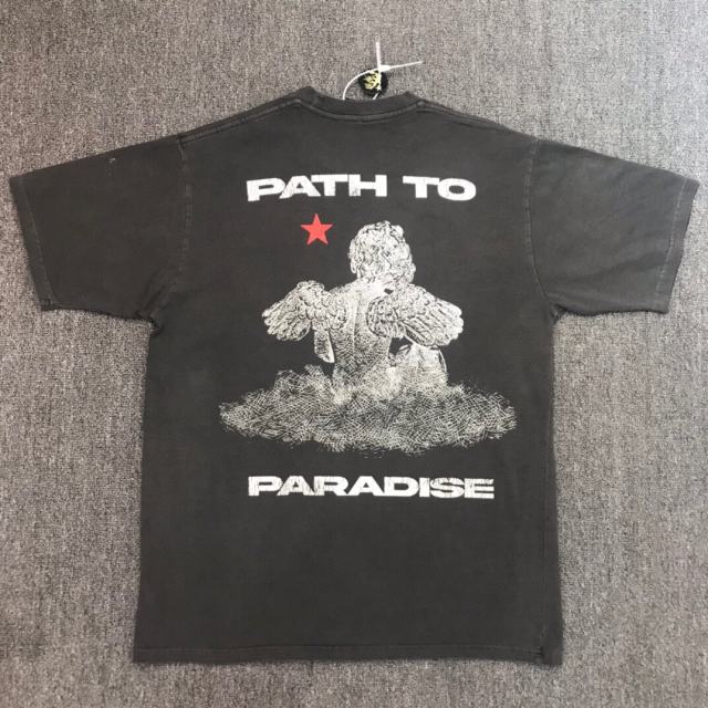 Hellstar Studios Path to Paradise Tee T-Shirt Black Gray White