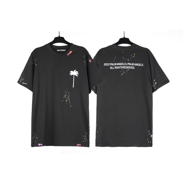 Plam Angels Tee Black