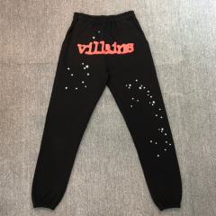 Spider Heroes ViIIains Hoodie Pants Tracksuit Black Red
