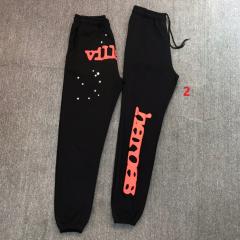 Spider Heroes ViIIains Hoodie Pants Tracksuit Black Red