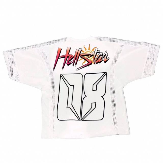 Hellstar Studios jersery tee black white