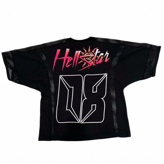 Hellstar Studios jersery tee black white