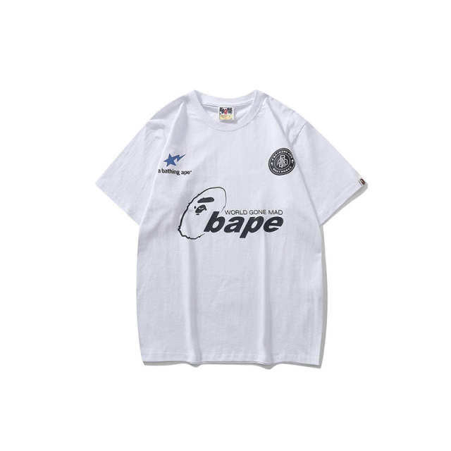 Bape A Bathing Ape Busy Works T-Shirt Black White