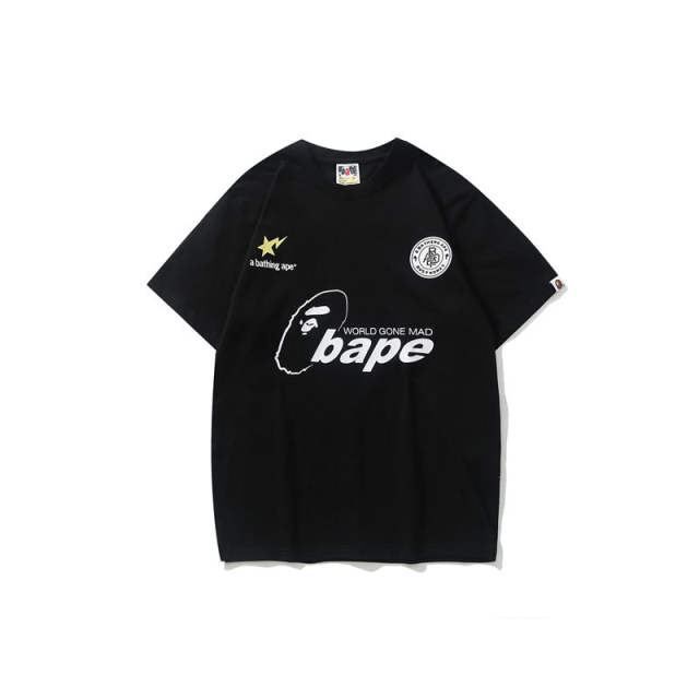 Bape A Bathing Ape Busy Works T-Shirt Black White