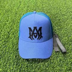 Blue Embroidery Logo Hat Cap