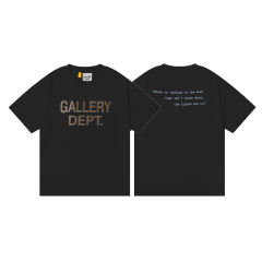 Gallery Dept. Slogan Black T-Shirt