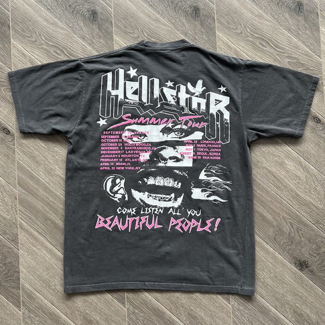 Hellstar Studios Beauty tour tee Black