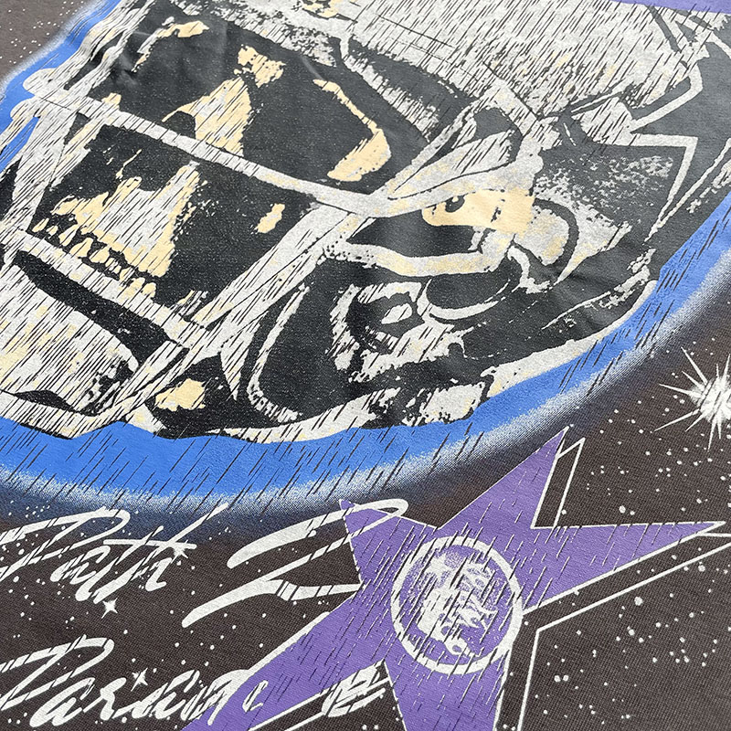 Hellstar Studios Rugby Football Helmet Skeleton Tee T-Shirt