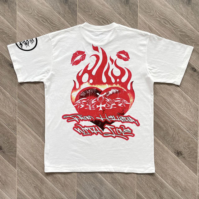 Hellstar studios Lovers Only T-Shirt White Tee