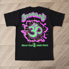 Hellstar Studios Nirvana Skeleton Tee T-Shirt White Black