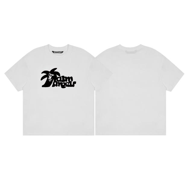 Palm Angelts Coconut trees Letters Tee