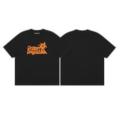 Palm Angels Orange Letters Tee