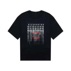 New Vogue x Maison Margiela MM6 T-Shirt Black White