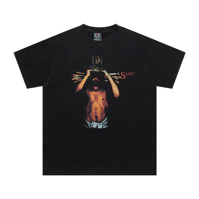 SAINT MICHAEL Tee Black