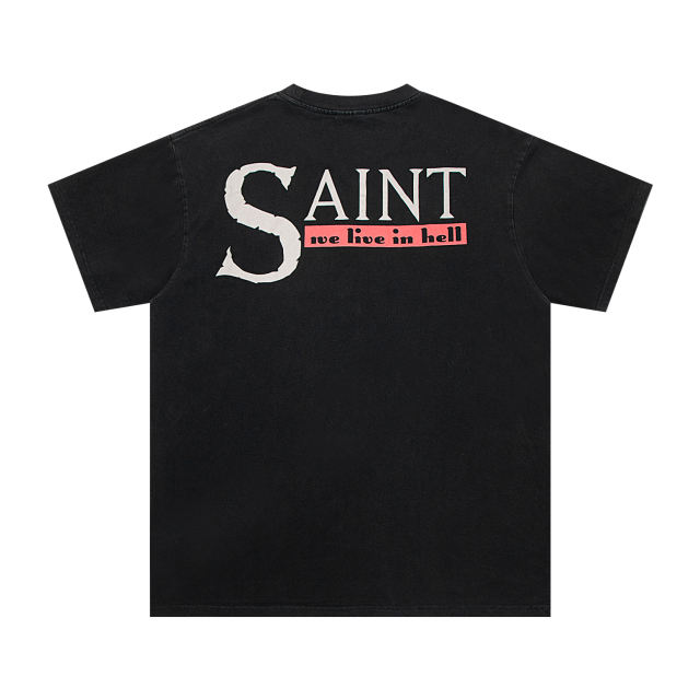 SAINT MICHAEL Tee Black