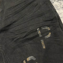 1:1 Quality PURPLE BRΑND Black P Print Denim Jeans 23SS Pants Men P002 Slim
