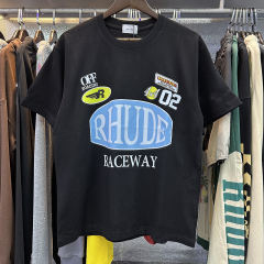 Rhude BLue Logo Tee 3 Colors