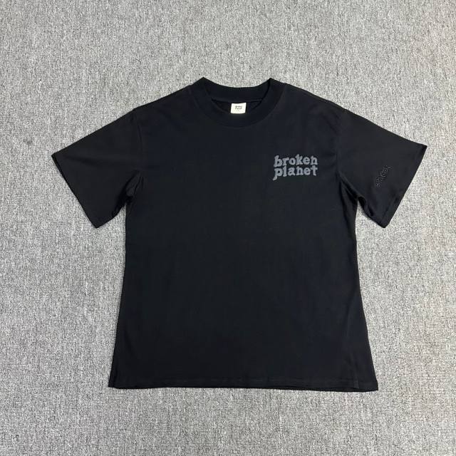 Broken Planet small letters Tee Black