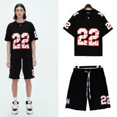 23SS T-Shirt Shorts Black