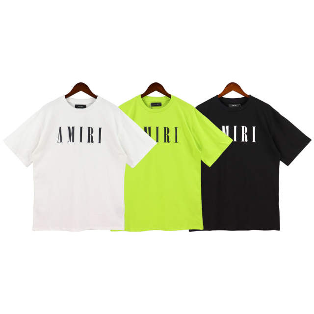 23ss Basic T-Shirt Black White Yellow